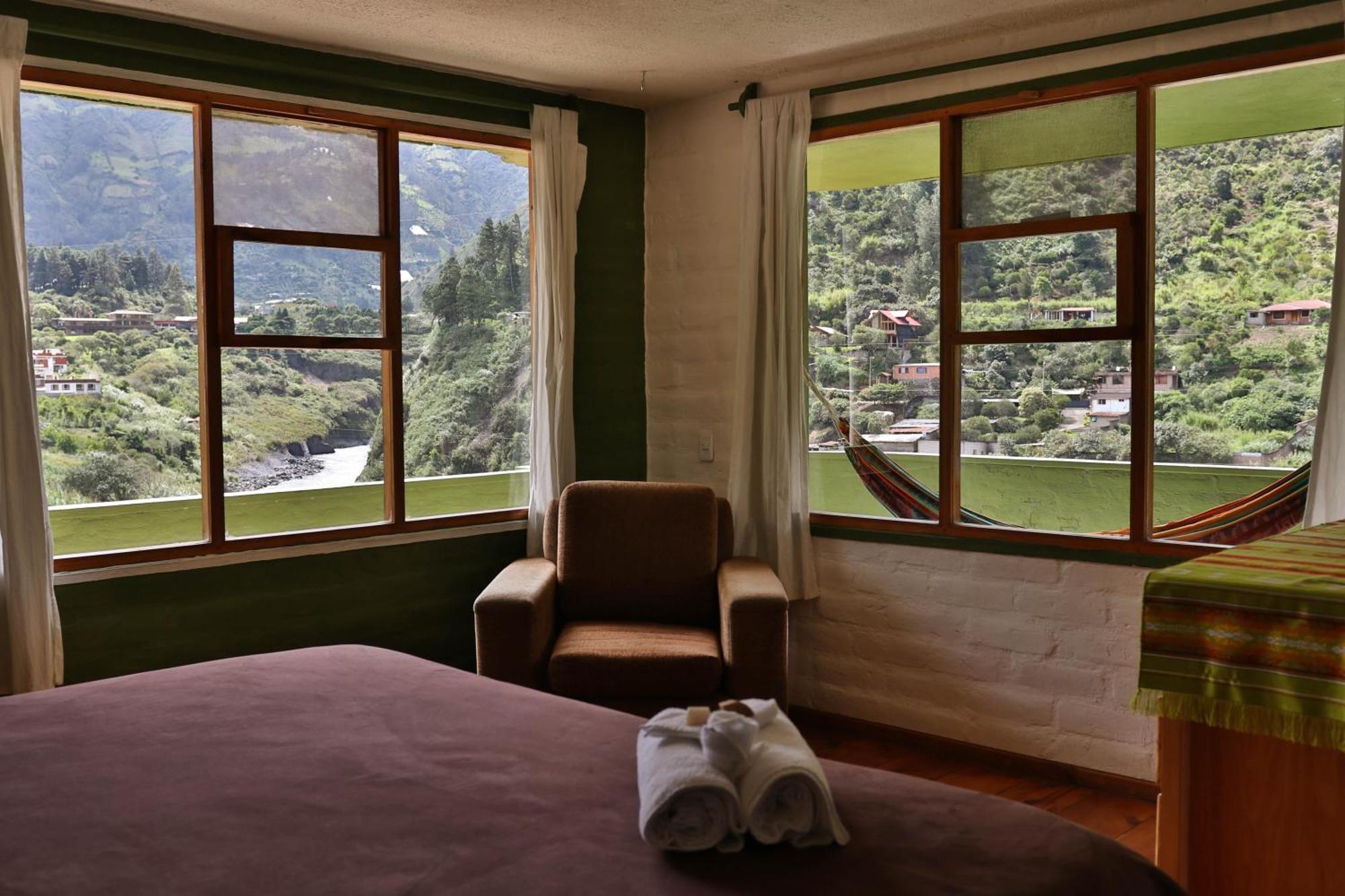 La Casa Verde Eco Guest House Baños Dış mekan fotoğraf
